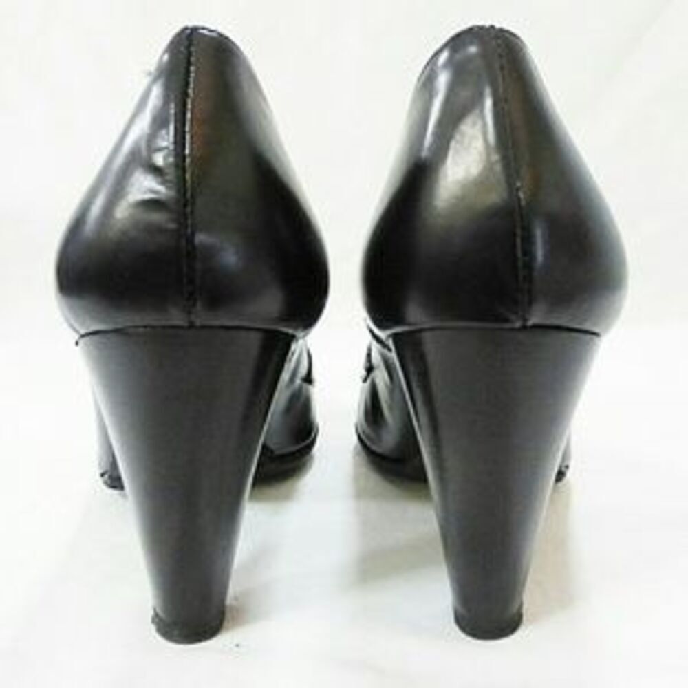 Anna F. High heels leather Italy size 37/7 - Picture 3 of 4